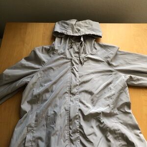 Hilary Radley beige utility lightweight long Jacket